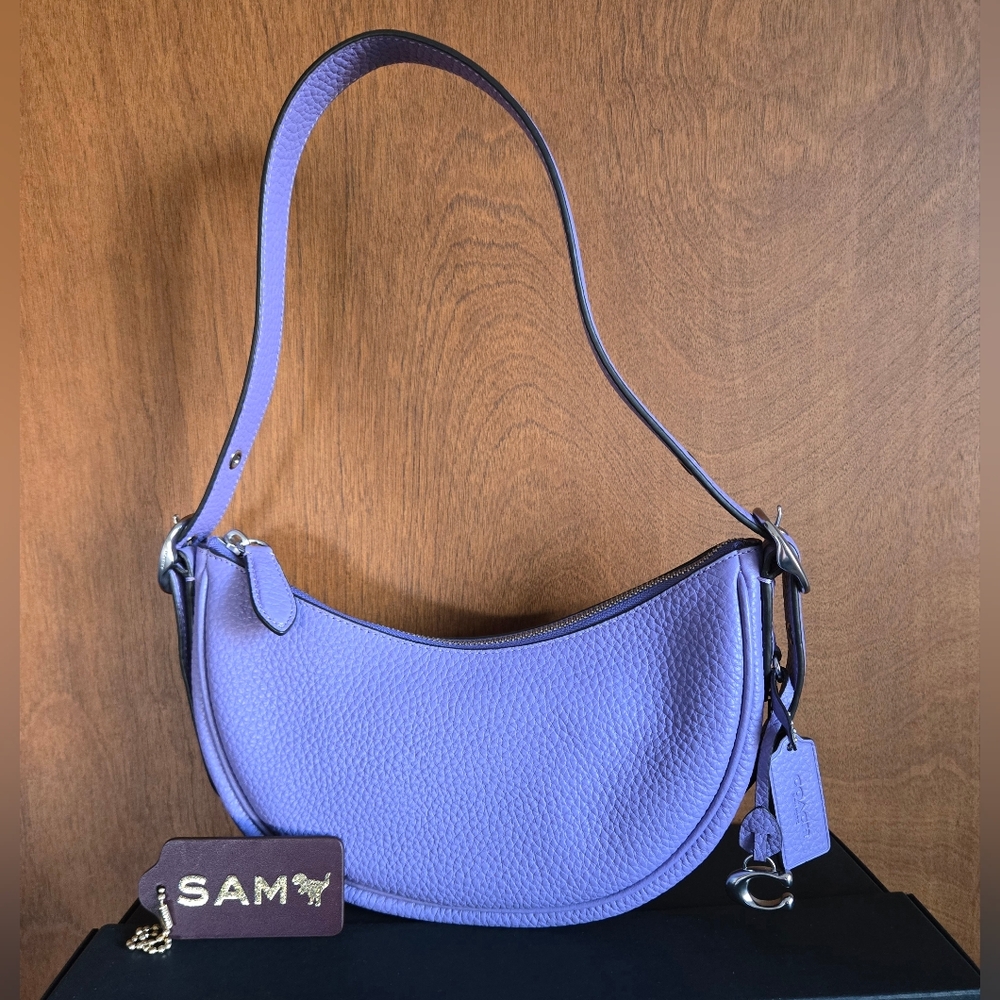 Coach Luna Shoulder Bag Light Violet